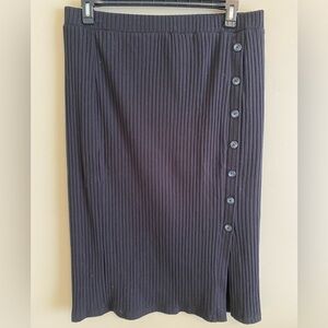 Time & Tru Brand Sweater-Style Midi Skirt (XL)